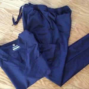 Adar Navy Scrubs
